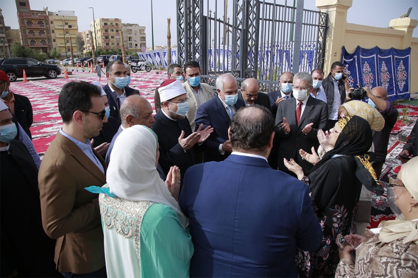 The official opening of the Al-Dajwi Mosque at MSA University